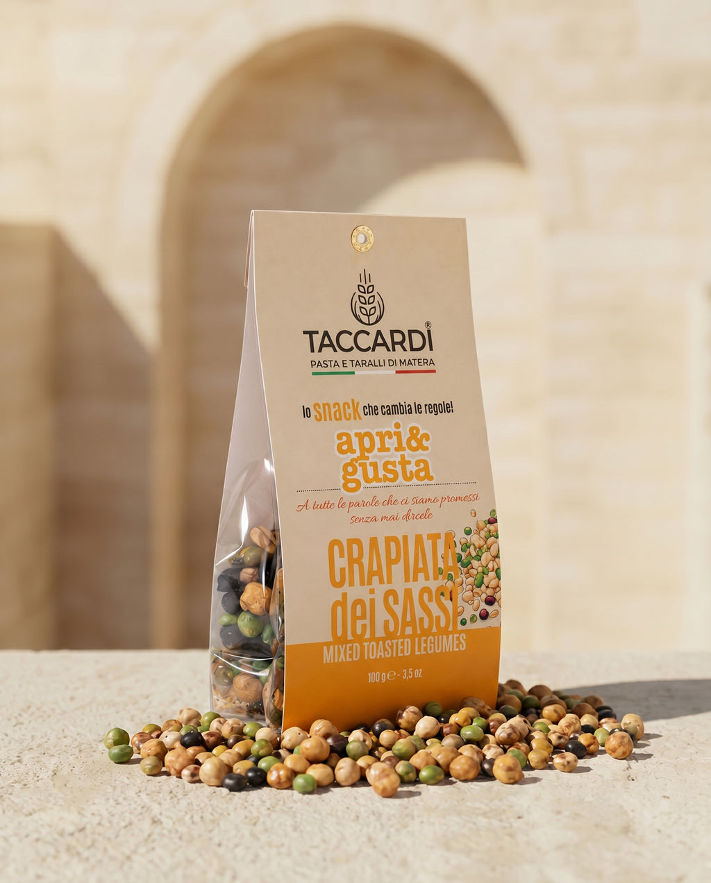 Geröstete Snacks aus Matera
